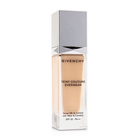 givenchy couture foundation|givenchy everwear foundation spf 20.